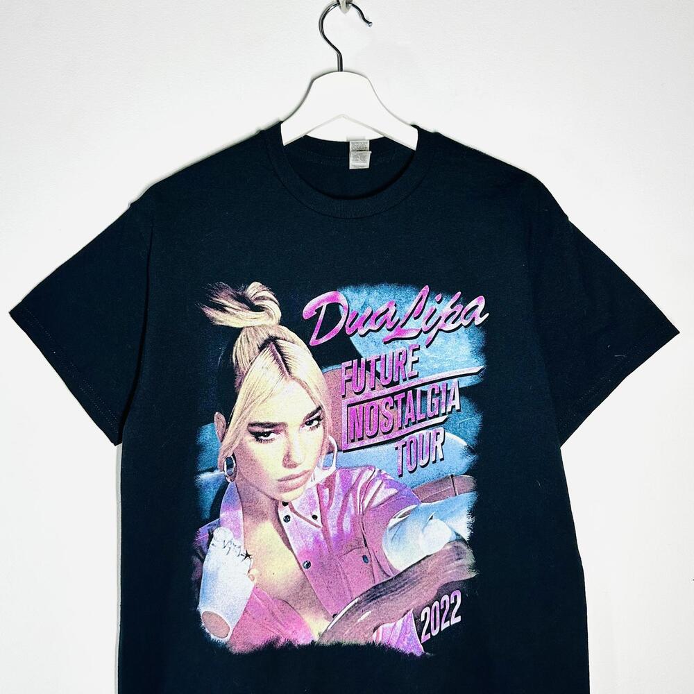 Dis Lipa Fiture Nostalgia Tour Concert T-Shirt